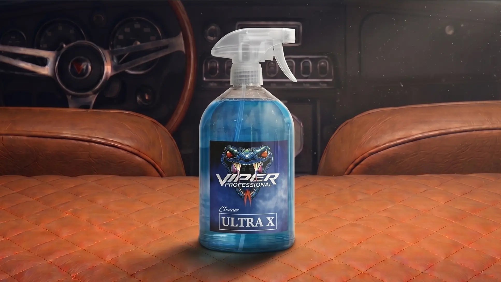 Curatare piele, vinyl si plastic - Ultra X